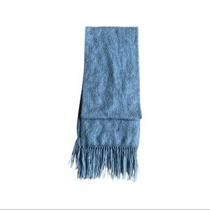 Beautiful light grey alpaca scarf